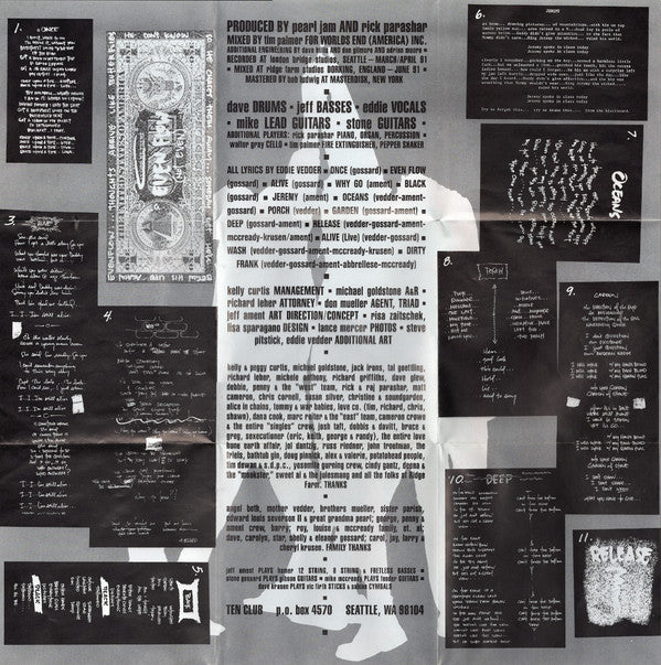 Pearl Jam : Ten (CD, Album, RE, Ext)