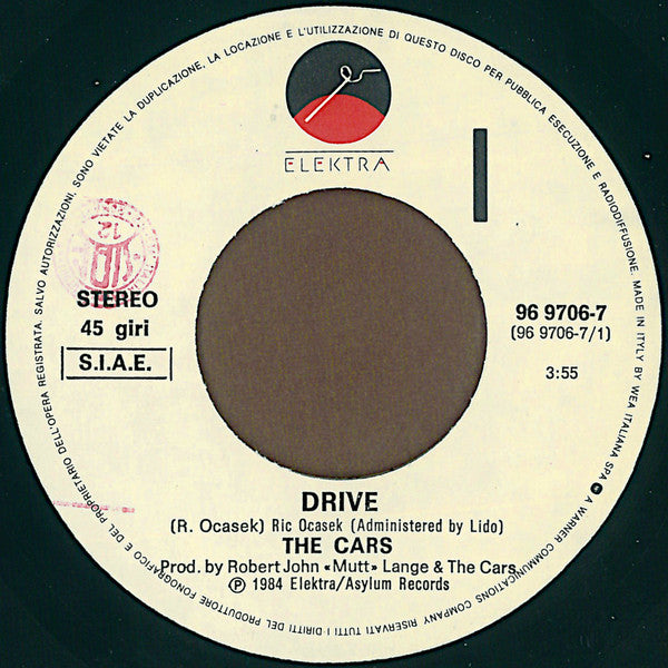 The Cars : Drive (7")