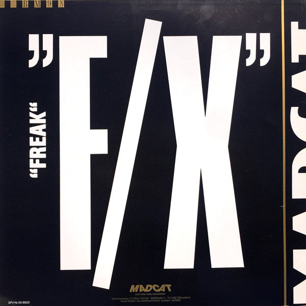 Liaisons Dangereuses / F/X (2) : Los Niños Del Parque / Freak (12")