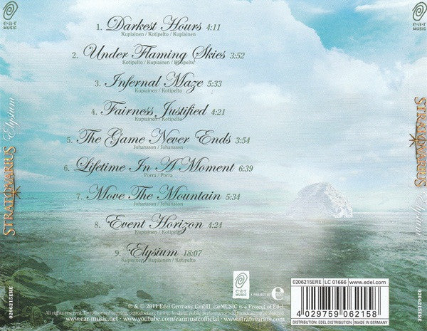 Stratovarius : Elysium (CD, Album)