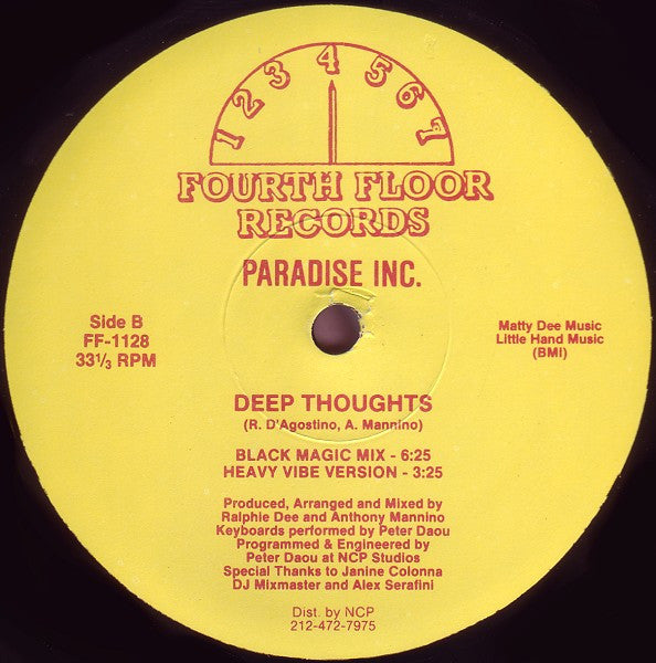 Paradise Inc. : Deep Thoughts (12")