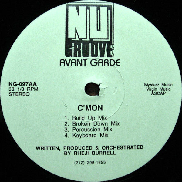 Avant Garde (4) : Somebody Skat'n / C'mon (12")