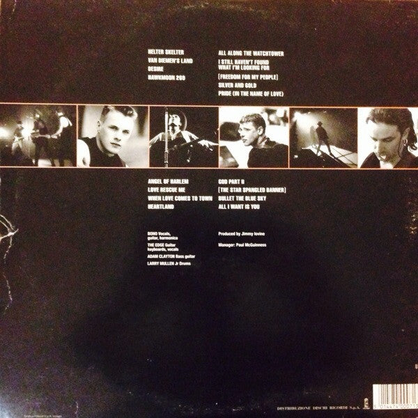 U2 : Rattle And Hum (2xLP, Album, Gat)