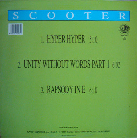 Scooter : Hyper Hyper (12")
