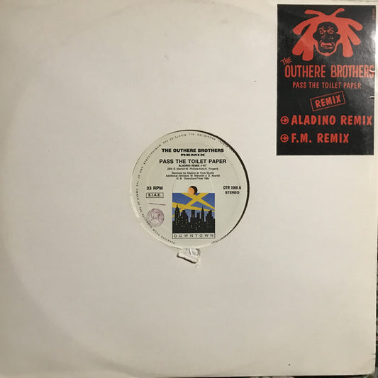 The Outhere Brothers : Pass The Toilet Paper (Remixes) (12")