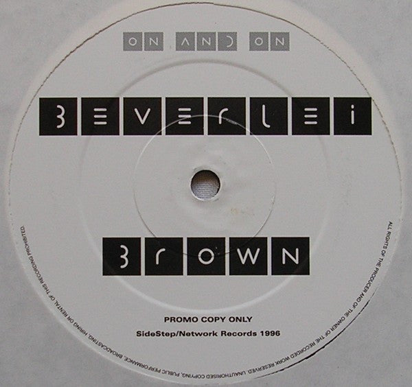 Beverlei Brown : On And On (2x12", Promo)