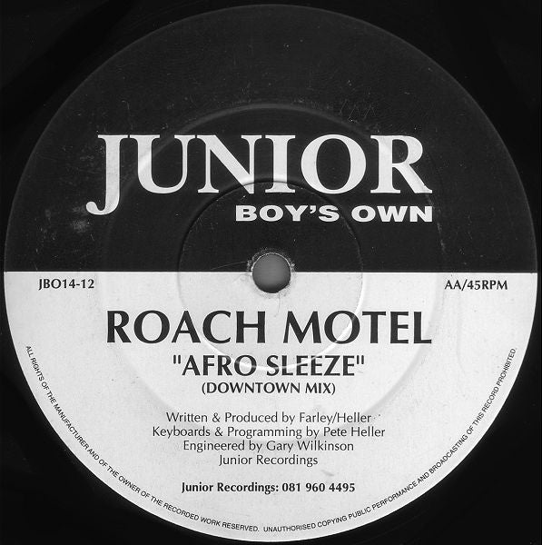 Roach Motel : Transatlantic / Afro Sleeze (12")