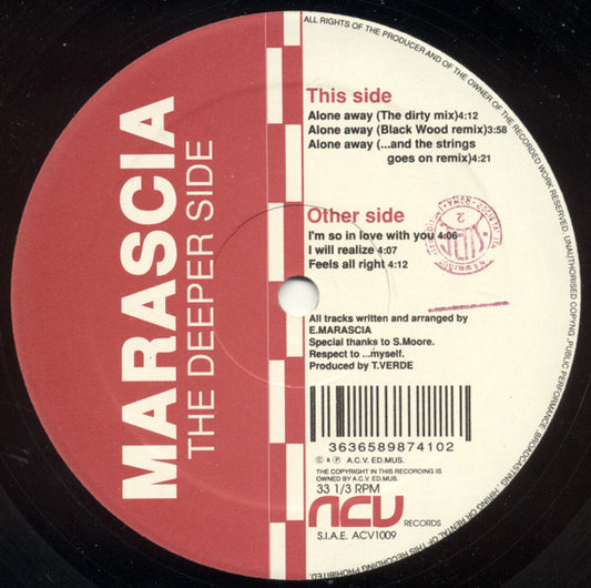 Marascia : The Deeper Side (12")