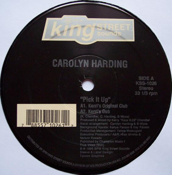 Carolyn Harding : Pick It Up (2x12")