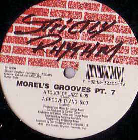 George Morel : Morel's Grooves Pt. 7 (12")