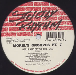 George Morel : Morel's Grooves Pt. 7 (12")