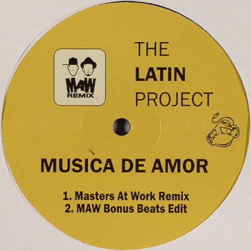 The Latin Project : Musica De Amor (12")