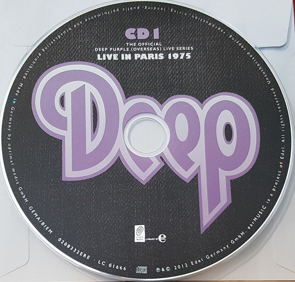 Deep Purple : Live In Paris 1975 (2xCD, Album, RE, RM, Dig)