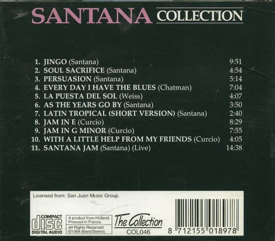 Santana : Collection (CD, Comp)