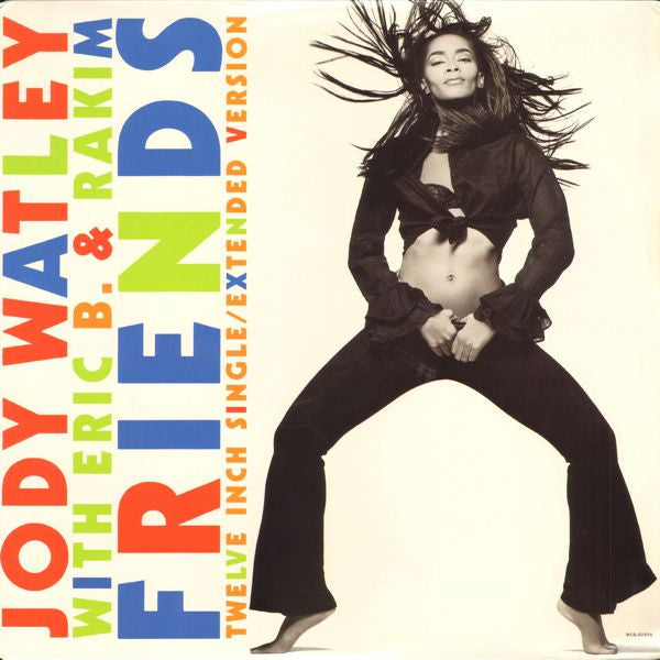 Jody Watley With Eric B. & Rakim : Friends (12", Single, Glo)