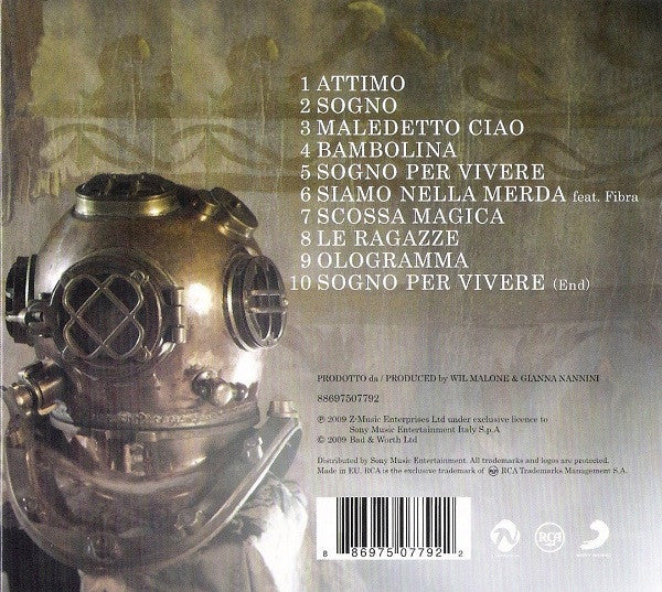 Gianna Nannini : GiannaDream (Solo I Sogni Sono Veri) (CD, Album, Dig)