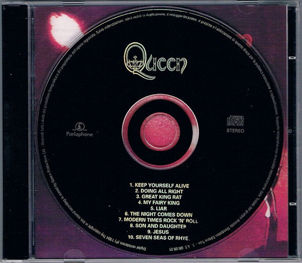 Queen : Queen (CD, Album, RE, RM)