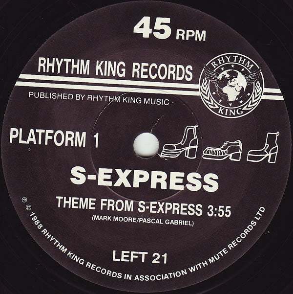 S'Express : Theme From S-Express / The Trip (Microdot House Mix) (7", Single)