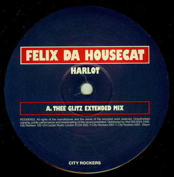 Felix Da Housecat : Harlot (12")