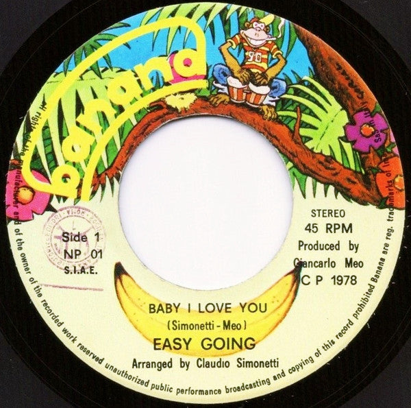 Easy Going : Baby I Love You / Little Fairy (7", Single)