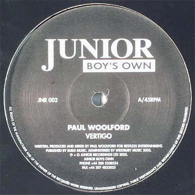 Paul Woolford : Vertigo / Take The Pain (12")