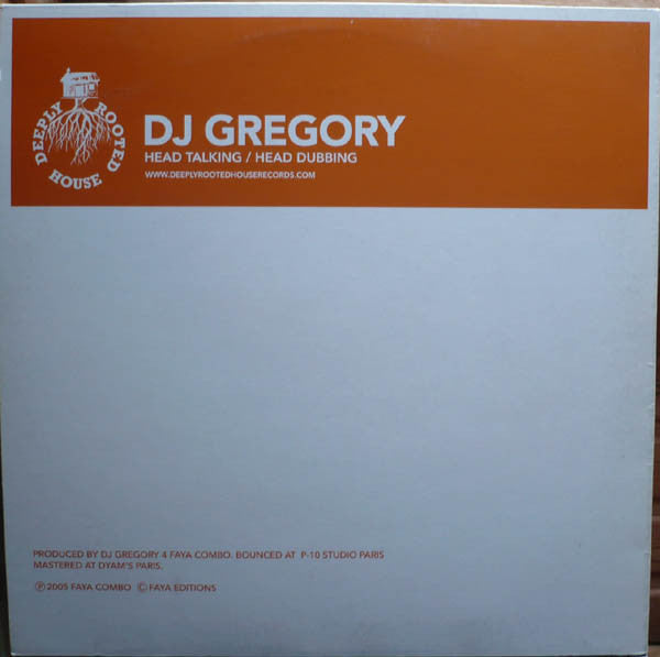 DJ Gregory : Head Talking (12")