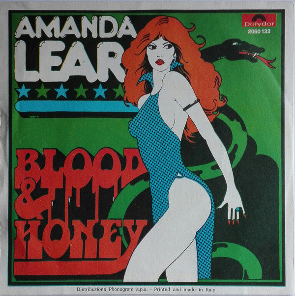 Amanda Lear : Blood & Honey (7", Single)