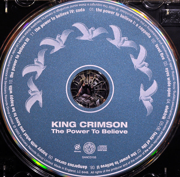 King Crimson : The Power To Believe (CD, Album)