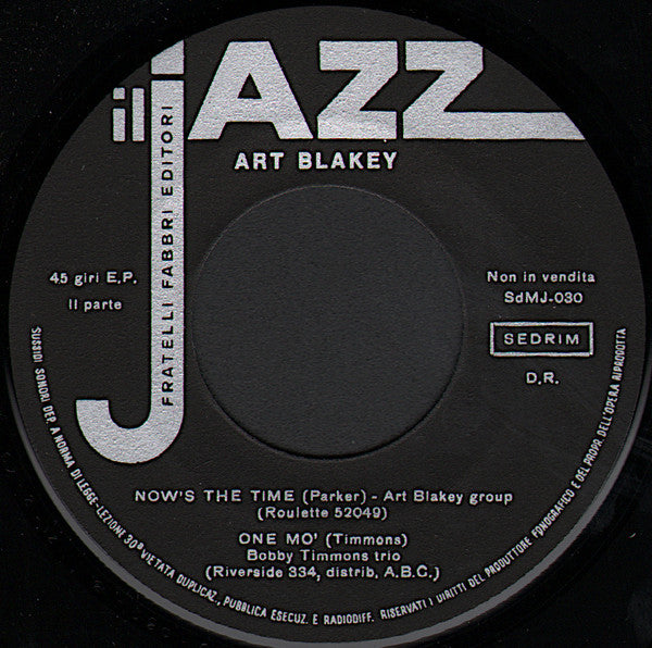 Art Blakey : Art Blakey (7", EP)