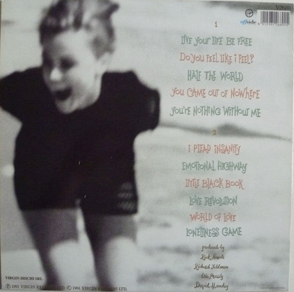 Belinda Carlisle : Live Your Life Be Free (LP, Album)