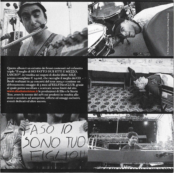 Elio E Le Storie Tese : Ho Fatto 2 Etti E 1/2, Lascio? Rolling Stone Edition (CD)