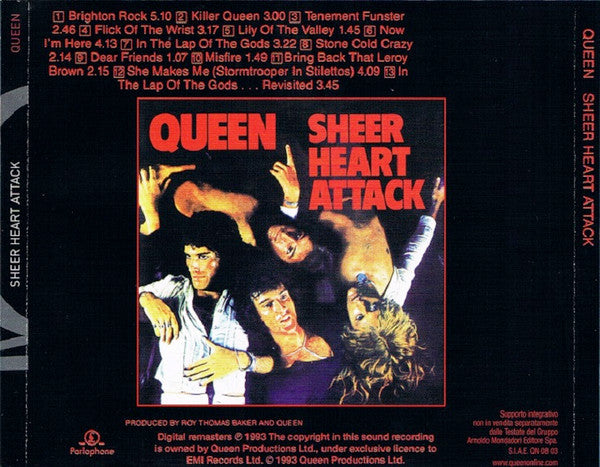 Queen : Sheer Heart Attack (CD, Album, RE, RM)