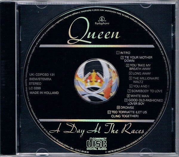 Queen : A Day At The Races (CD, Album, RE, RM)