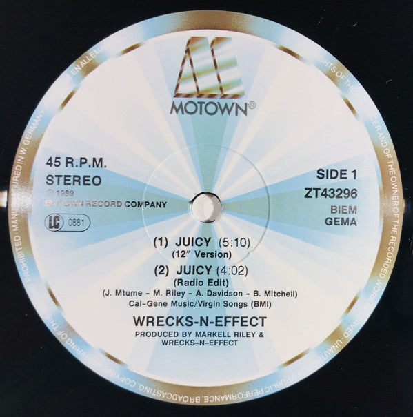 Wrecks-N-Effect : Juicy (12")