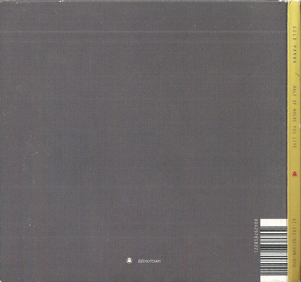 Gold Panda : Half Of Where You Live (CD, Album)