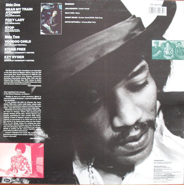 Jimi Hendrix : Band Of Gypsys 2 (LP, Album)