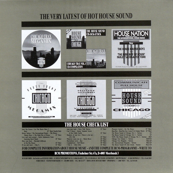 Various : The House Sound Of Chicago Megamix Volume 2 ('House' Strikes Again) (LP, Mixed)