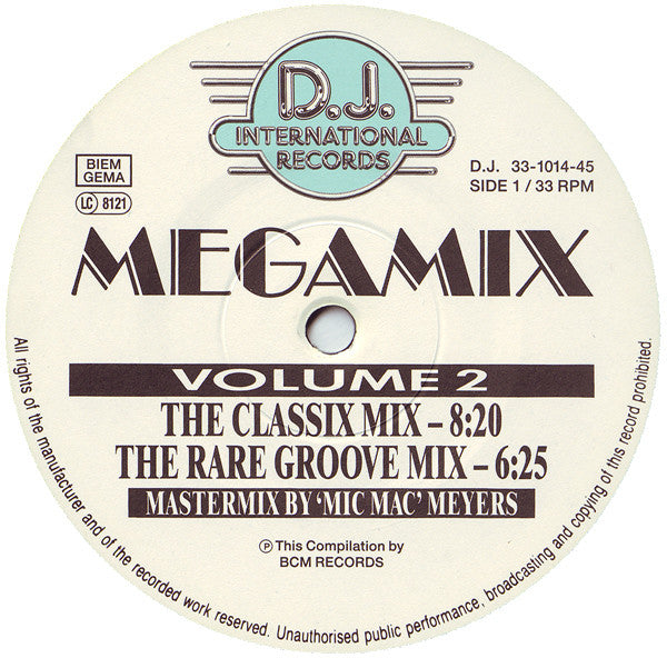 Various : The House Sound Of Chicago Megamix Volume 2 ('House' Strikes Again) (LP, Mixed)