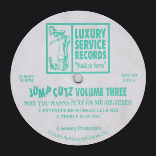 Jump Cutz : Jump Cutz Volume Three (12")