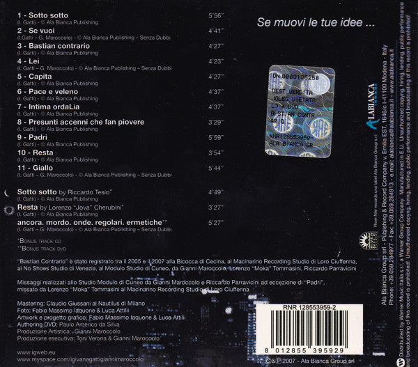 IG : Bastian Contrario (CD, Album + DVD-V, Album)