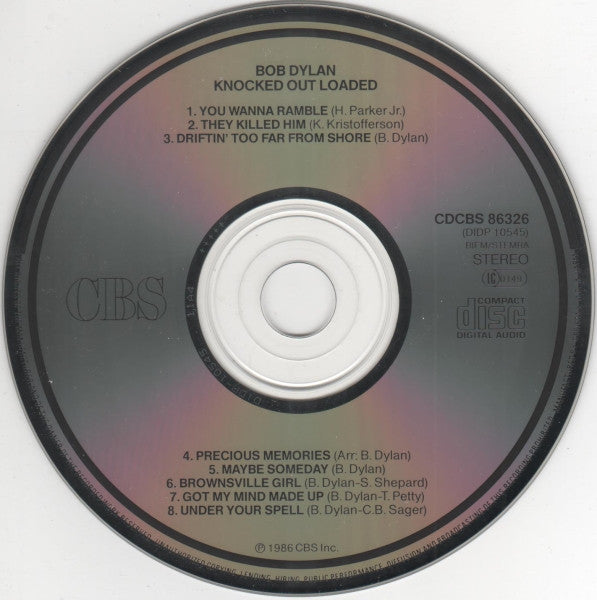 Bob Dylan : Knocked Out Loaded (CD, Album)