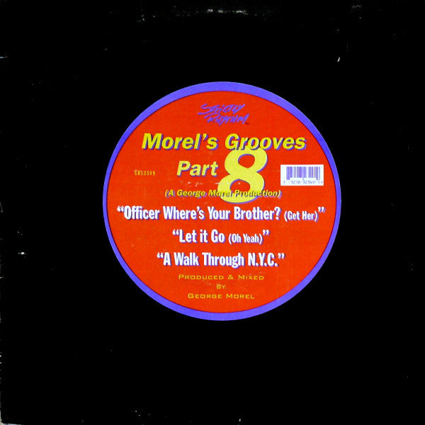 George Morel : Morel's Grooves Part 8 (12")