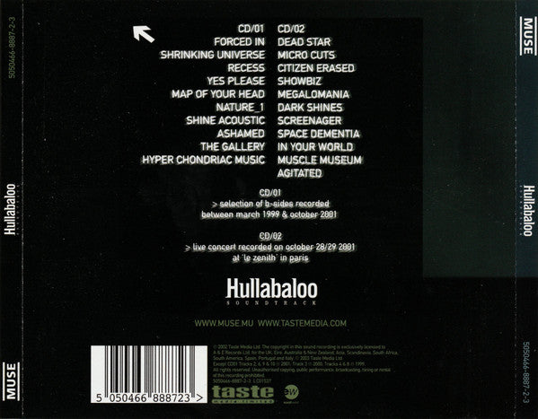 Muse : Hullabaloo Soundtrack (CD, Comp + CD + Album, RE)