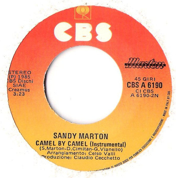 Sandy Marton : Camel By Camel (7")