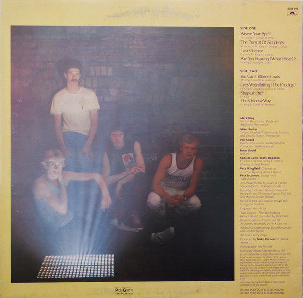 Level 42 : The Pursuit Of Accidents (LP, Album)