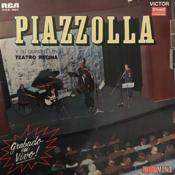 Astor Piazzolla Y Su Quinteto : En El Teatro Regina (LP, Album)