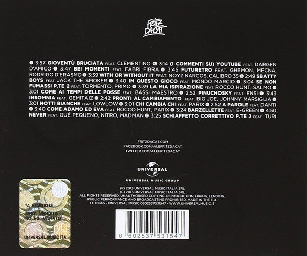 Fritz Da Cat : Fritz (CD, Album)