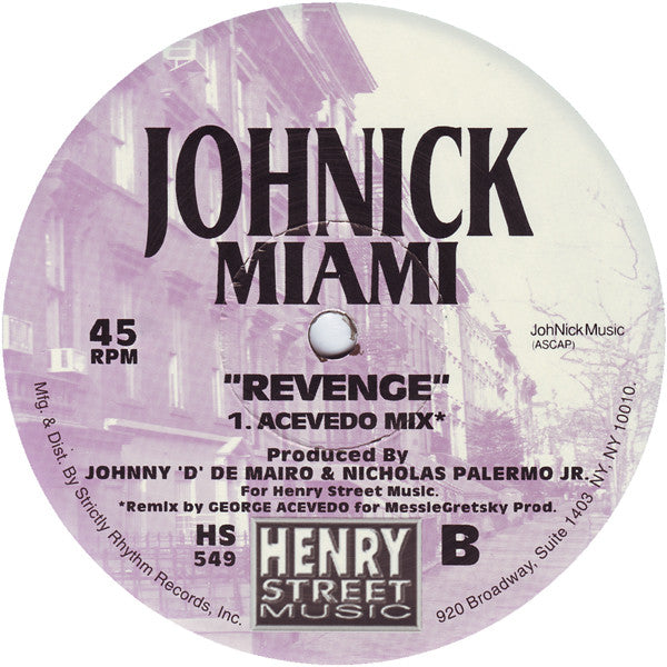 JohNick : Miami (12")