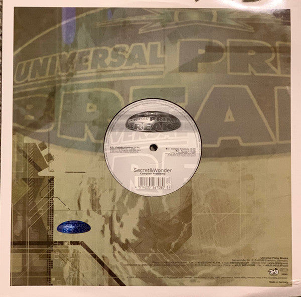 Secret&Wonder : Complex Problems (12")