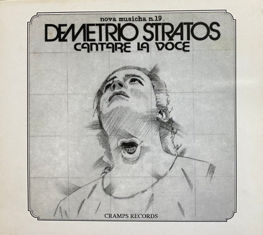 Demetrio Stratos : Cantare La Voce (CD, Album, RE, RM, Dig)
